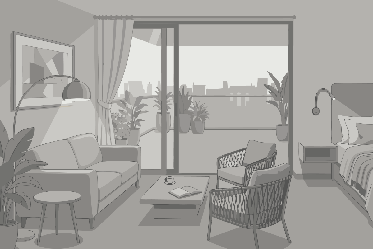 Camera Tripla Basic con Balcone